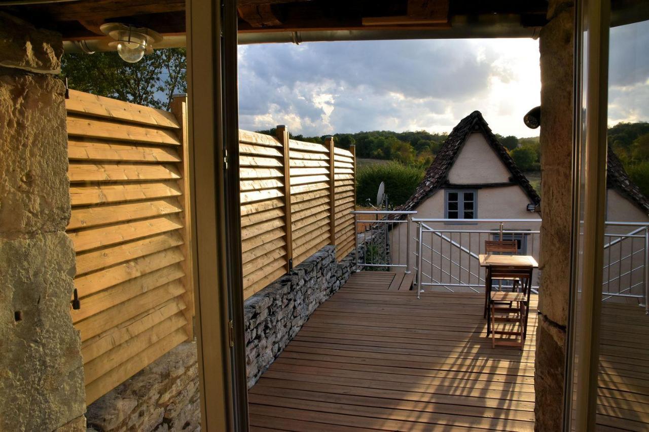 Bed and Breakfast L'Australe Larroque-Toirac Exterior foto